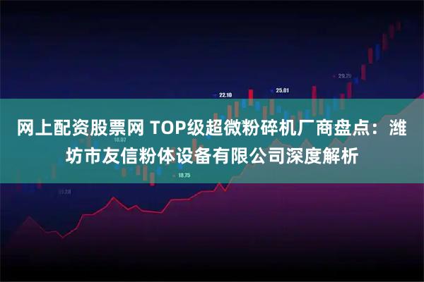 网上配资股票网 TOP级超微粉碎机厂商盘点：潍坊市友信粉体设备有限公司深度解析