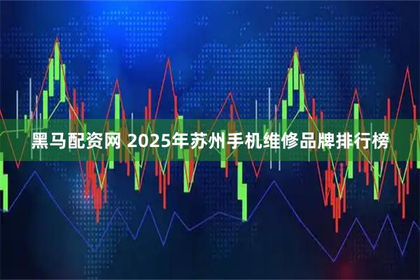 黑马配资网 2025年苏州手机维修品牌排行榜
